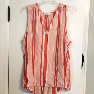 Sonoma Red and White tank top